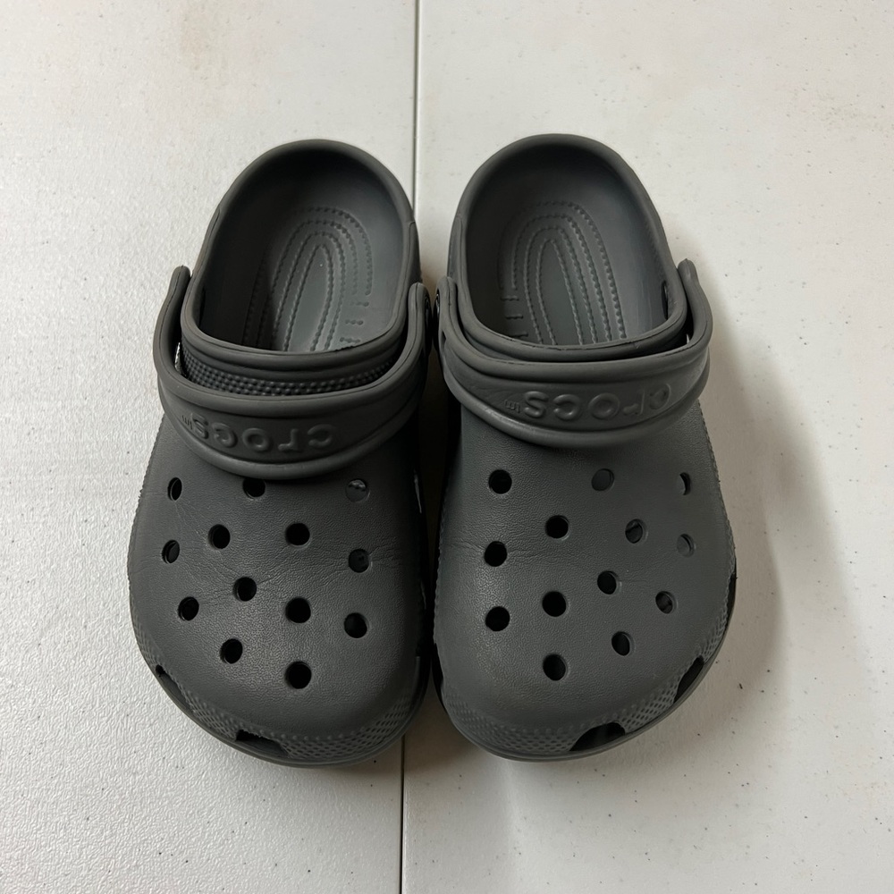 CROCS Kids Gray Clogs